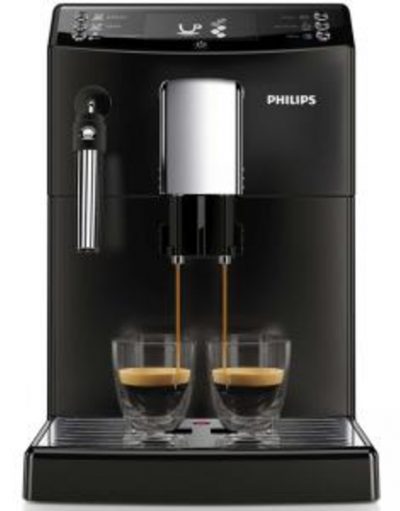 Автоматична еспресо машина Philips 3100 series, 3 напитки, Приставка Classic за разпенване, Черна, EP3510/00