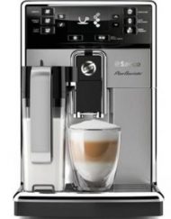 Автоматична еспресо машина Saeco PicoBaristo Steel, Черна, HD8927/09