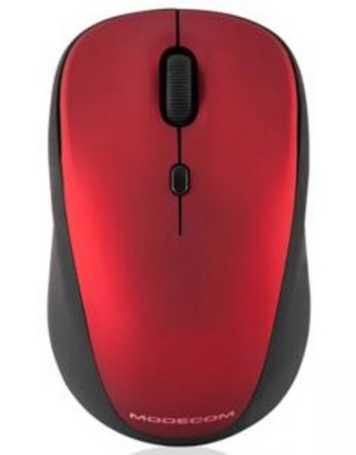 БЕЗЖИЧНА КОМПЮТЪРНА МИШКА MODECOM MC-WM6, Червена, MC-WM6 RED