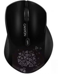 Безжична мишка CANYON CNS-CMSW4, Wireless, 800/ 1280 dpi, USB, Черна, CNS-CMSW4B