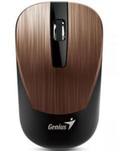 Безжична мишка GENIUS BlueEye NX-7015, 1600dpi, Кафява, 31030119104