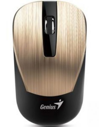 Безжична Мишка GENIUS NX-7015 BlueEye, 1600dpi, Златиста, 31030119103