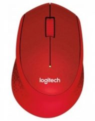 Безжична мишка Logitech M330 Silent Plus Red