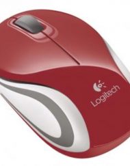 Безжична мишка Logitech Wireless Mini Mouse M187 red - 910-002737