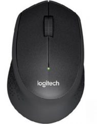 Безжична мишка Logitech Wireless Mouse M330 Silent Plus, Черна, 910-004913