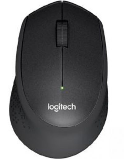 Безжична мишка Logitech Wireless Mouse M330 Silent Plus, Черна, 910-004913