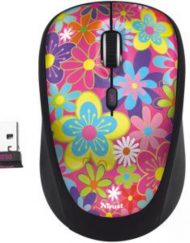 Безжична мишка TRUST Yvi, Wireless, flower power, 20250