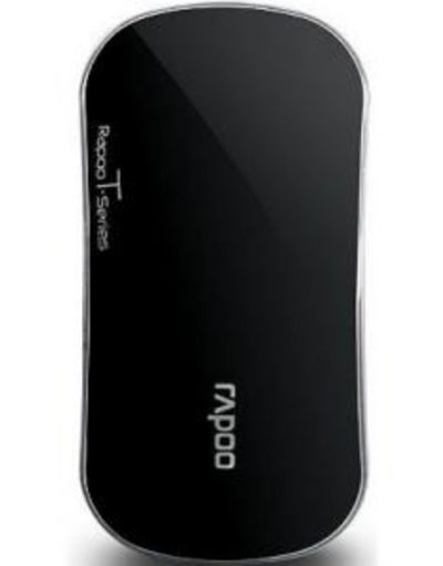 Безжична оптична мишка без бутони RAPOO T6, Черен - RAPOO-10683