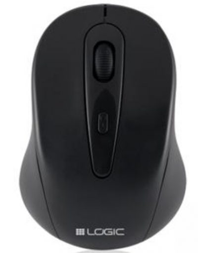 Безжична оптична мишка Logic LM-21, wireless, Черна, LM-21 BK