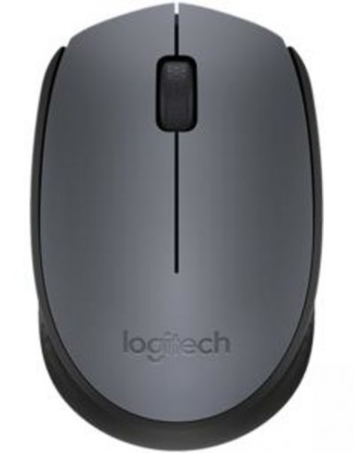Безжична оптична мишка LOGITECH M170, Сива, 910-004642