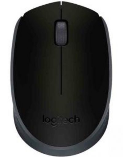 Безжична оптична мишка Logitech Wireless Mouse M171, Черна, 910-004424