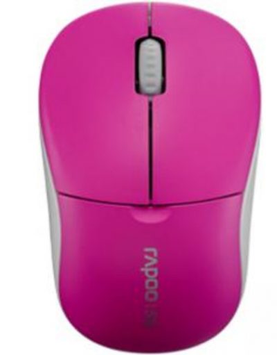 Безжична оптична мишка, RAPOO 1090 P-Lite, 5.8Ghz, Розова, RAPOO-11589