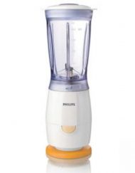 Блендер Philips 220W 0, 4 л пластмасова кана, с мелачка, филтър и кълцаща приставка HR2860/55