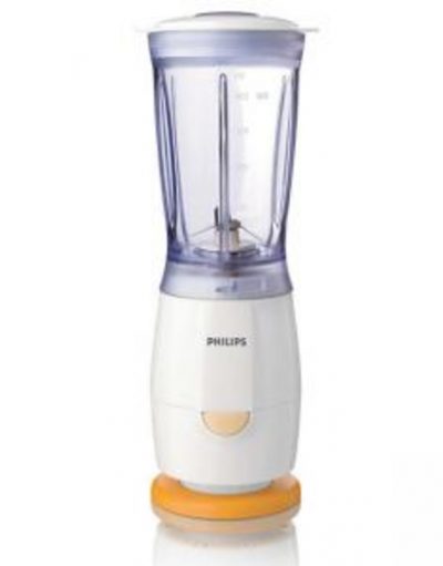 Блендер Philips 220W 0, 4 л пластмасова кана, с мелачка, филтър и кълцаща приставка HR2860/55