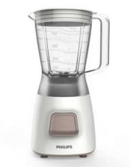 Блендер Philips Daily Collection 350W 1.25 L пластмасова кана, Кръстосани ножчета – неръждаема стомана HR2052/00