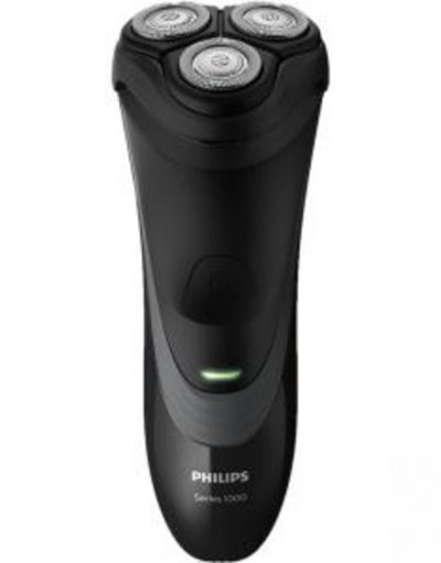 Електрическа самобръсначка за сухо бръснене Philips, Система ножчета CloseCut, Подвижни глави в 4 посоки, Сгъваем тример, S1520/04