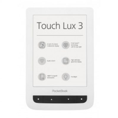 Електронeн четeц Pocketbook Touch Lux 3 6" White