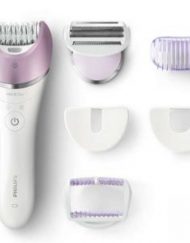 Епилатор Philips Satinelle Advanced за използване на мокро и сухо, за краката, тялото и лицето, безкабелен и акумулаторен BRE630/00