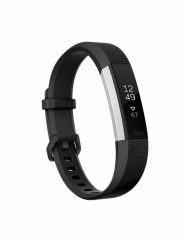 Fitbit Alta HR Large Size - гривна с дисплей за следене на дневната и нощна активност на организмa за iOS, Android и Windows Phone (черна)