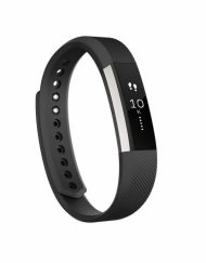 Fitbit Alta Small Size - умна гривна с известия и следене на дневната и нощна активност на организма за iOS, Android и Windows Phone (черна)