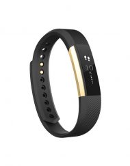 Fitbit Alta Special Edition Small Size - умна гривна с известия и следене на дневната и нощна активност на организма за iOS, Android и Windows Phone (черен-златист)
