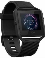 Fitbit Blaze Special Edition Small Size - умен фитнес часовник с известия и следене на дневната и нощна активност на организма за iOS, Android и Windows Phone (черен)