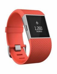 Fitbit Surge Large Size - умен часовник с известия и следене на дневната и нощна активност на организма за iOS и Android (оранжев)