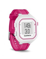 Garmin Forerunner 25 - умен часовник за бягане с GPS и смарт известия (бял-розов)