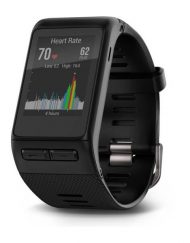 Garmin Vivoactive HR Regular size - GPS смарт часовник с вграден пулсомер (черен)