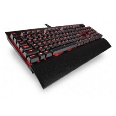 Геймърска клавиатура Corsair Gaming K70 Lux Red Cherry MX Blue