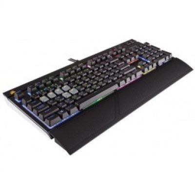Геймърска клавиатура Corsair Gaming Strafe RGB Cherry MX Silent