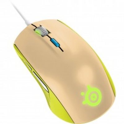 Геймърска мишка SteelSeries Rival 100 Gaia Green