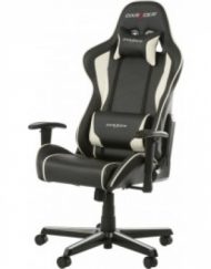 Геймърски стол DXRacer Formula Black White