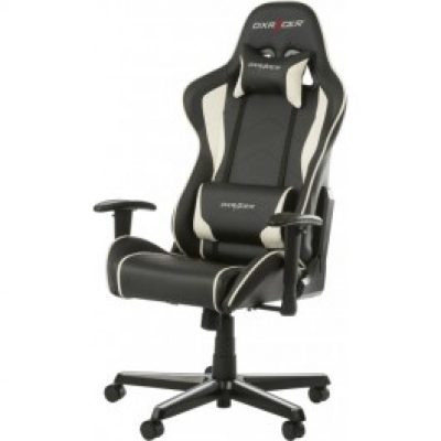 Геймърски стол DXRacer Formula Black White