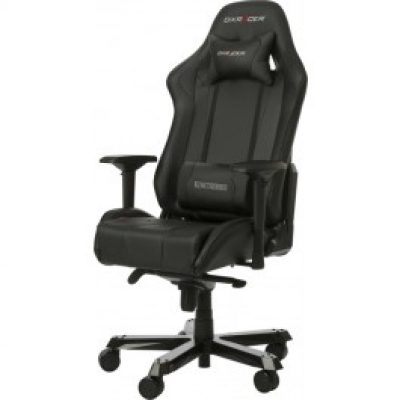 Геймърски стол DXRacer King Black