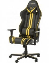 Геймърски стол DXRacer Racing Black Yellow