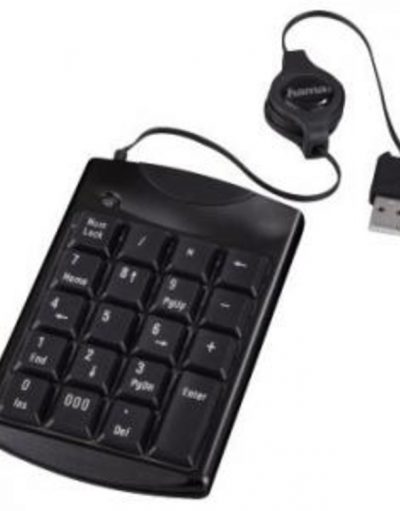 HAMA Цифрова клавиатура Slimline SK140, USB - HAMA-53820