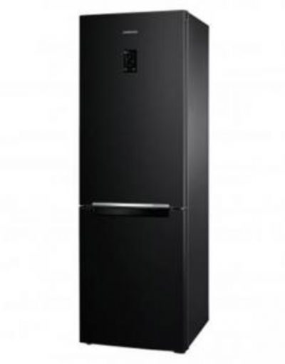 Хладилник Samsung Fridge Freezer, общ капацитет 310 литра, No Frost, Ice Maker, Water Dispenser, енергиен клас А+, Цвят Черен RB31FERNDBC/EF