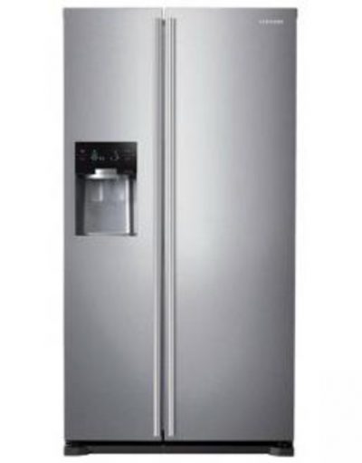 Хладилник Samsung Refrigeration,Side by Side, капацитет 537л, Ice Maker, Twin Cooling+ , диспенсър за вода, енергиен клас A+, цвят инокс |RS7547BHCS