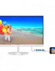 IPS монитор - Philips 23' IPS Slim LED 1920x1080 FullHD 16:9 5ms 250cd/m2 20 000 000:1 178/178 2xHDMI, Speakers, MHL, White - 234E5QHAW