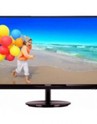 IPS монитор - Philips 27' AH-IPS Slim LCD 1920x1080 FullHD 16:9 14ms 250cd/m2 20 000 000:1 178/178, DVI, VESA, Glossy black cherry - 274E5QSB