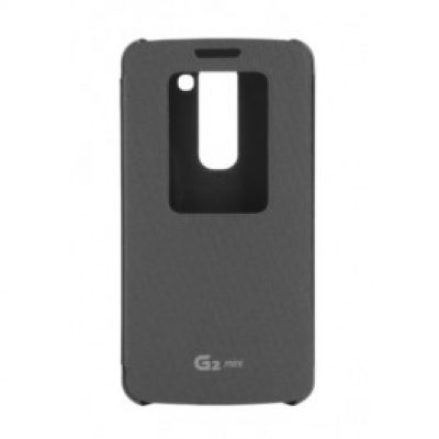 Калъф за смартфон LG QuickWindow за LG G2 Mini Black
