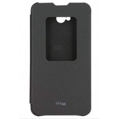 Калъф за смартфон LG QuickWindow за LG L65 Black