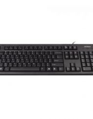 Клавиатура A4tech KR85,PS/2, черна, със заоблени клавиши - A4-KEY-KR85-PS/2