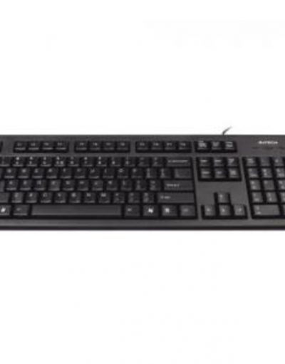 Клавиатура A4tech KR85,PS/2, черна, със заоблени клавиши - A4-KEY-KR85-PS/2