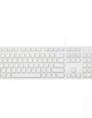Клавиатура Dell KB216, Wired, Мултимедийна, Бяла, 580-ADGM