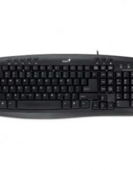 Клавиатура KB-M200,USB,Black - Genius мултимедийна USB клавиатура; 8 функционални бутона; Нископрофилни тихи бутони - 31310049136