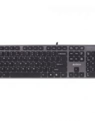 Клавиатура KV-300H, X-струк.,2 USB порт,grey - A4-KEY-KV-300H