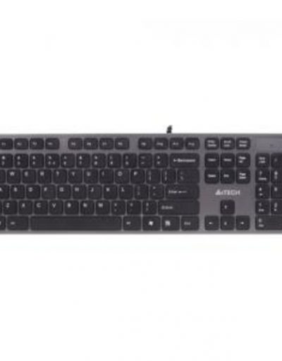 Клавиатура KV-300H, X-струк.,2 USB порт,grey - A4-KEY-KV-300H