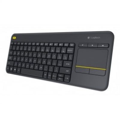 Клавиатура Logitech Wireless Touch Keyboard K400 Plus Black